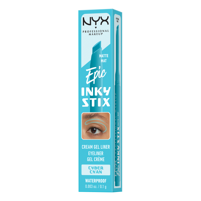 NYX PROFESSIONAL MAKEUP EPIC INKY STIX gelinis akių kontūro pieštukas