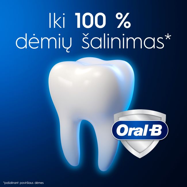 ORAL-B 3D WHITE ADVANCED dantų pasta, 75 ml