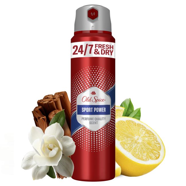 OLD SPICE SPORT POWER purškiamasis dezodorantas, 150 ml