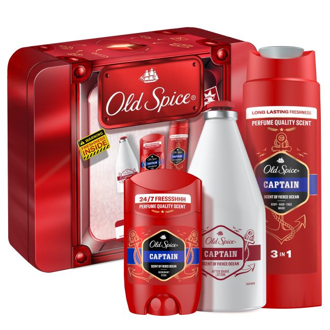 OLD SPICE CAPTAIN vyrų dovanų rinkinys