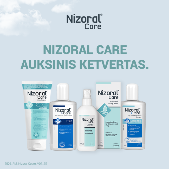 NIZORAL CARE galvos odos tonikas, 100 ml