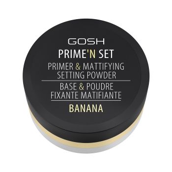 GOSH PRIME'N SET BANANA makiažo bazė, 7 g  (002 Banana)