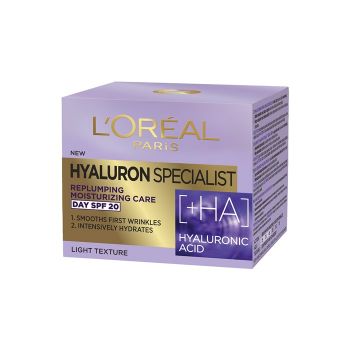L'OREAL HYALURON SPECIALIST dieninis kremas, 50 ml