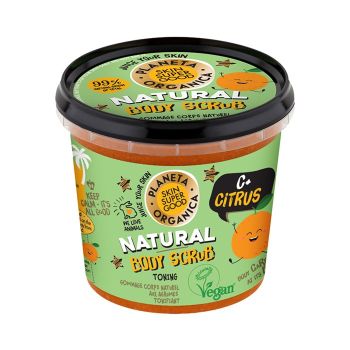 ORGANIC SHOP NATURAL C+CITRUS kūno šveitiklis, 360 ml - Eurokos