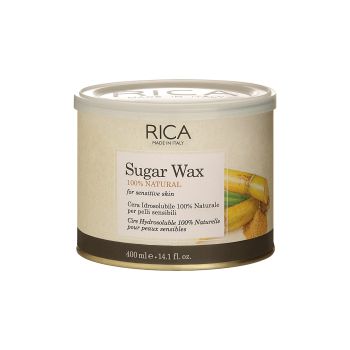 RICA SUGAR 100% NATURAL kūno depiliacinis vaškas, 400 ml