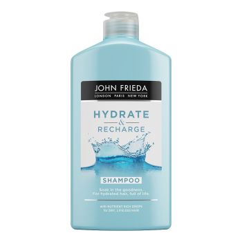 JOHN FRIEDA HYDRATE & RECHARGE plaukų šampūnas, 250 ml