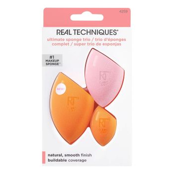 REAL TECHNIQUES ULTIMATE SPONGE TRIO makiažo kempinėlių rinkinys