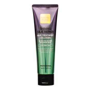 日本人気超絶の FARMSTAY SHINING SILK REPAIR COLLAGEN pažeistų plaukų トライアルセット・サンプル