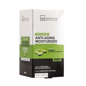 IDC INSTITUTE ANTI-AGING MOISTURIZER vyrų veido kremas, 50 ml