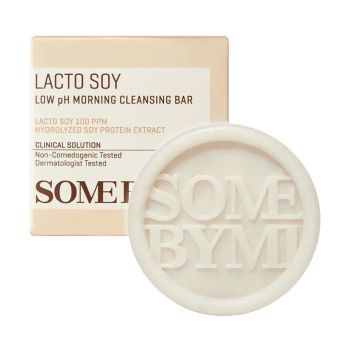 SOME BY MI LACTOSOY LOW PH MORNING valomasis veido ir kūno muilas, 90 g