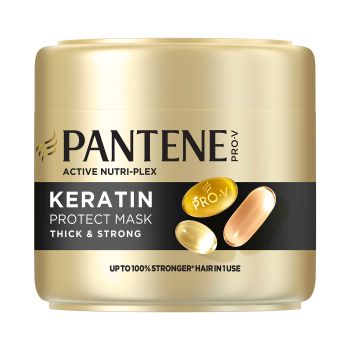 PANTENE THICK & STRONG plaukų kaukė, 300 ml - Eurokos