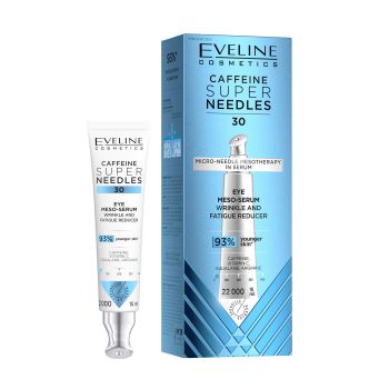EVELINE CAFFEINE SUPER NEEDLES WRINKLE AND FATIGUE REDUCER paakių