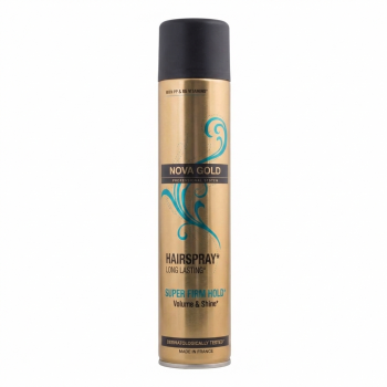 NOVA GOLD SUPER FIRM HOLD plaukų lakas, 400 ml
