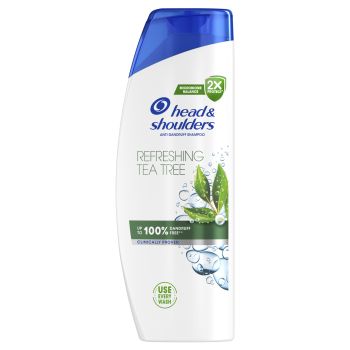 HEAD & SHOULDERS REFRESHING TEA TREE plaukų šampūnas, 400 ml