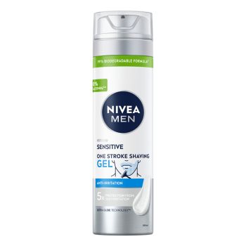 NIVEA MEN SENSITIVE skutimosi želė 3 dienų barzdai prižiūrėti, 200 ml