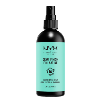 NYX PROFESSIONAL DEWY FINISH švytėjimo suteikiantis makiažo fiksatorius, 180 ml