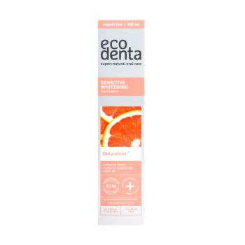 ECODENTA OMYADENT balinamoji pasta jautriems dantims prižiūrėti, 100 ml