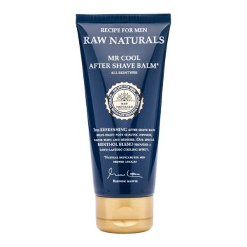 RAW NATURALS MR COOL balzamas po skutimosi, 100 ml