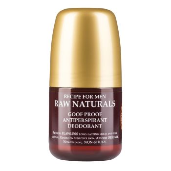 RAW NATURALS rutulinis dezodorantas antiperspirantas, 60 ml