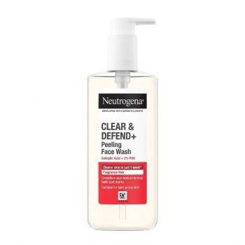 NEUTROGENA CLEAR DEFEND+ veido prausiklis, 200 ml