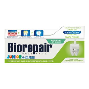 BIOREPAIR JUNIOR 6-12 ANNI dantų pasta, 75 ml