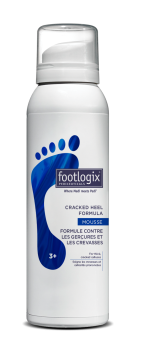FOOTLOGIX CRACKED HEEL FORMULA suskeldėjusių pėdų putos, 125 ml