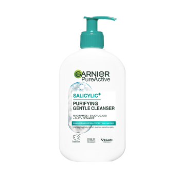 GARNIER PURE ACTIVE HYDRATING DEEP valomasis veido prausiklis, 250 ml