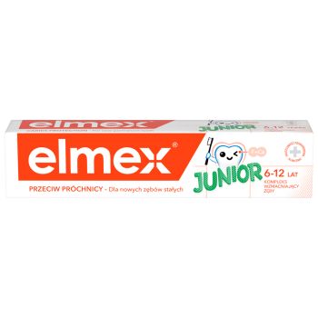 ELMEX JUNIOR 6-12 YEARS vaikų dantų pasta, 75 ml
