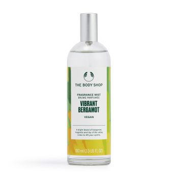 THE BODY SHOP VIBRANT BERGAMOT kūno dulksna, 100 ml