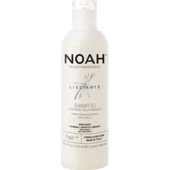 NOAH 1.8 STRAIGHTENING WITH VANILLA plaukų šampūnas, 250 ml