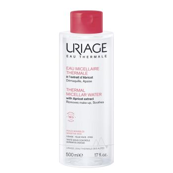 URIAGE THERMAL valomasis micelinis vanduo probleminei odai prižiūrėti, 500 ml