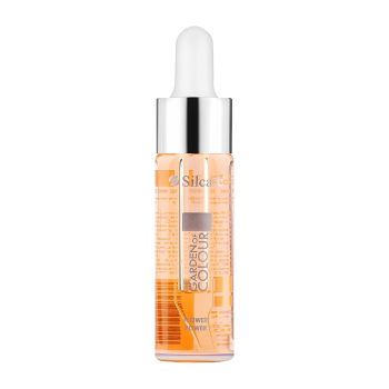SILCARE THE GARDEN OF COLOUR FLOWER POWER nagų ir odelių aliejus, 15 ml