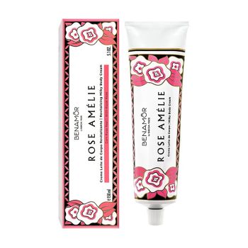 BENAMOR ROSE AMELIE REVITALIZING MILKY kūno kremas, 150 ml