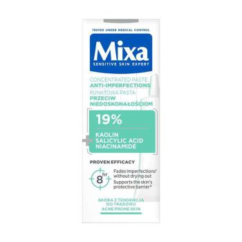 MIXA ANTI-IMPERFECTIONS pasta nuo spuogų ir odos netobulumų, 15 ml