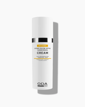 ODA PRO HYDRO GLOW SPF 50 spindesio suteikiantis drėkinamasis veido kremas, 50 ml