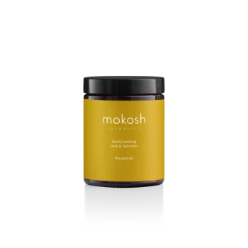 MOKOSH GENTLY BRONZING PASSIONFRUIT savaiminio įdegio kūno ir veido balzamas, 180 ml