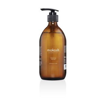 MOKOSH MOISTURIZING SANDALWOOD & AMBER kūno prausiklis, 500 g