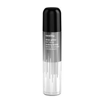 VENITA SILVER GLITTER plaukų lakas, 75 ml