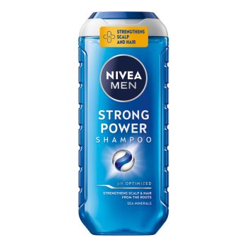 NIVEA STRONG POWER plaukų šampūnas, 250 ml