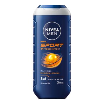 NIVEA MEN SPORT dušo želė, 250 ml