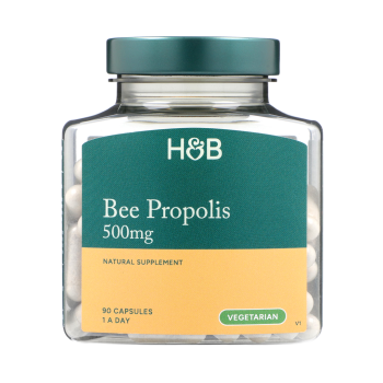 H&B bičių pikis 500 mg, 90 kapsulių
