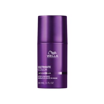 WELLA PROFESSIONALS ULTIMATE COLOR nenuplaunama dažytų plaukų kaukė, 30 ml