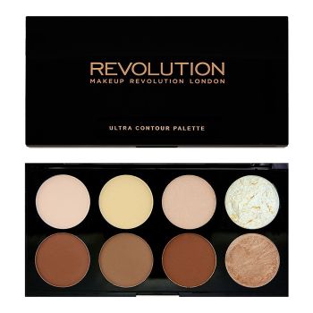 MAKEUP REVOLUTION ULTRA CONTOUR veido bruožų modeliavimo paletė