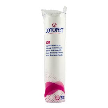 COTONET MAKE UP REMOVER vatos lapeliai (120 vnt.)