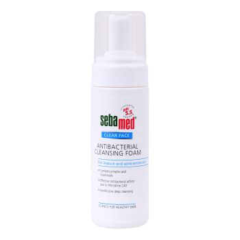 SEBAMED CLEAR FACE veido valomosios putos, 150 ml