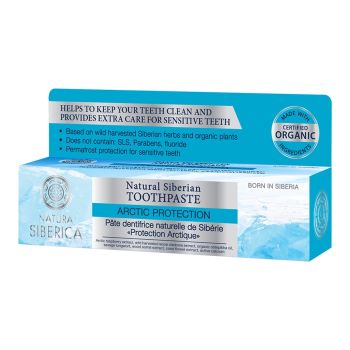 NATURA SIBERICA ARCTIC PROTECTION dantų pasta, 100 g