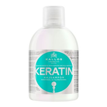 KALLOS KJMN KERATIN plaukų šampūnas, 1000 ml