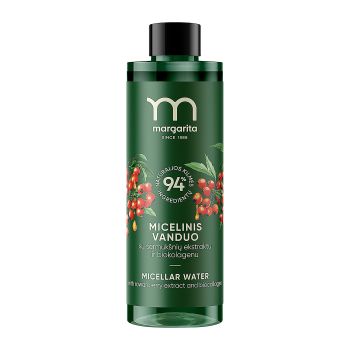 MARGARITA micelinis vanduo su šermukšnių ekstraktu ir biokolagenu, 200 ml
