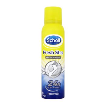 SCHOLL FRESH STEP ANTI - PERSPIRANT purškiamas pėdų dezodorantas, 96 g