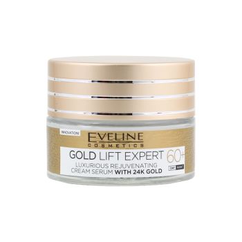EVELINE GOLD LIFT EXPERT 60+ dieninis ir naktinis kremas - serumas, 50 ml